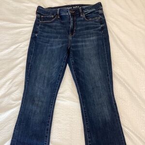 American Eagle High Rise Skinny Kick jeans
